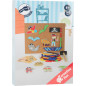 Puzzle przybijane na pinezki Piraci / Small Foot Design