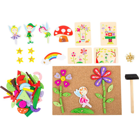 Puzzle przybijane na pinezki Wróżki / Small Foot Design