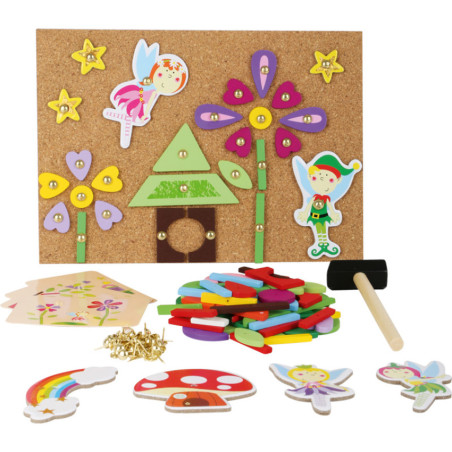 Puzzle przybijane na pinezki Wróżki / Small Foot Design