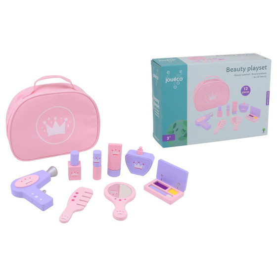 Zestaw Beauty do makijażu i kosmetyczka / Joueco