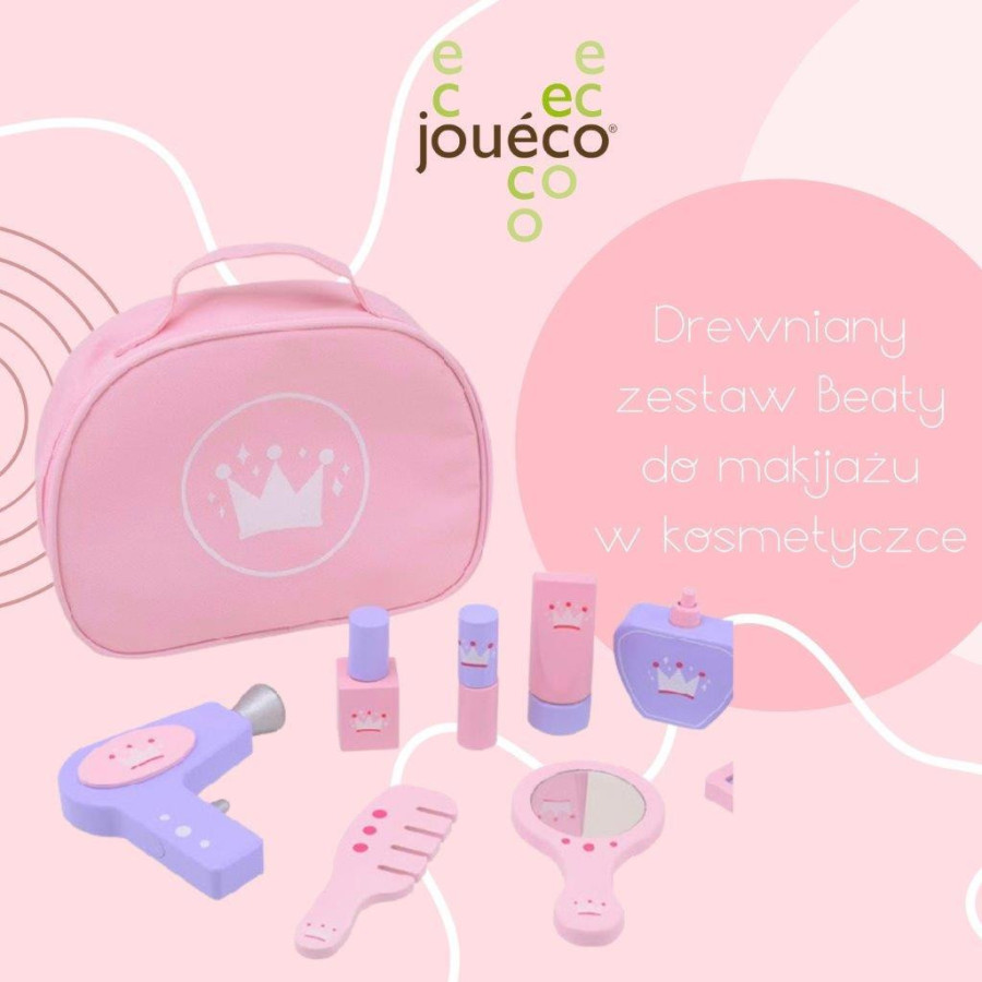 Zestaw Beauty do makijażu i kosmetyczka / Joueco