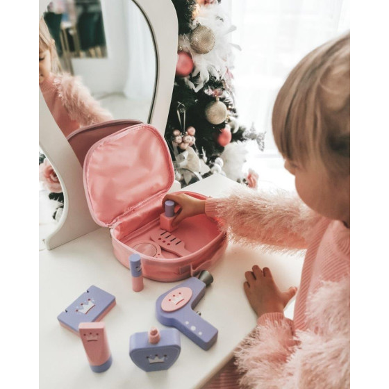 Zestaw Beauty do makijażu i kosmetyczka / Joueco