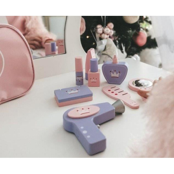 Zestaw Beauty do makijażu i kosmetyczka / Joueco