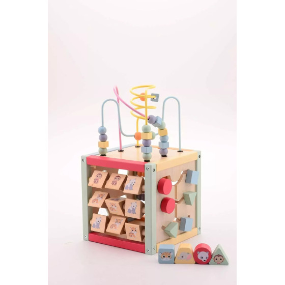 Kostka edukacyjna The Wildies Family / Joueco