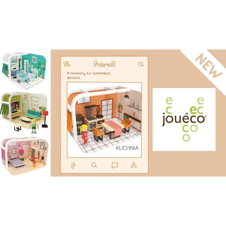 Domek dla lalek - Kuchnia / Joueco