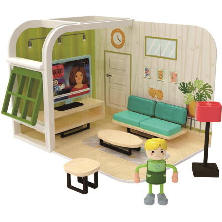 Domek dla lalek - Salon / Joueco