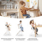 Krzesełko do karmienia Enock Natural / Kinderkraft