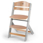Krzesełko do karmienia Enock Grey + poduszka / Kinderkraft