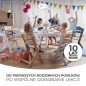 Krzesełko do karmienia Enock Black + poduszka / Kinderkraft
