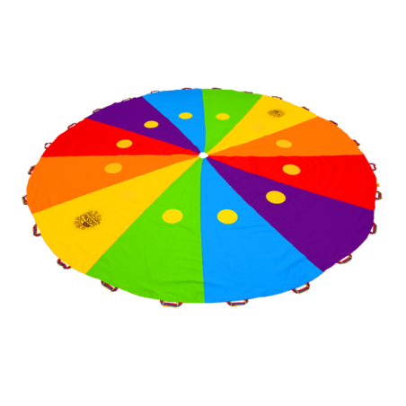 Chusta edukacyjna duże koła 3 m + 12 emocji / Akson