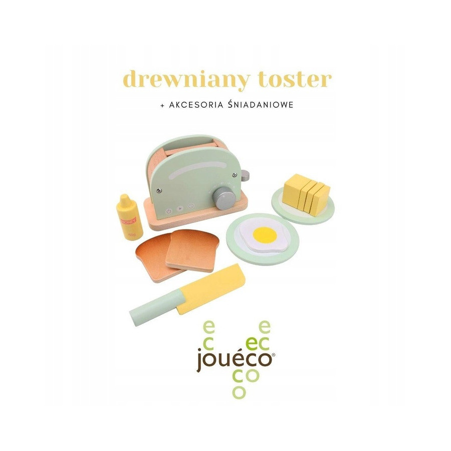 Toster + akcesoria śniadaniowe / Joueco