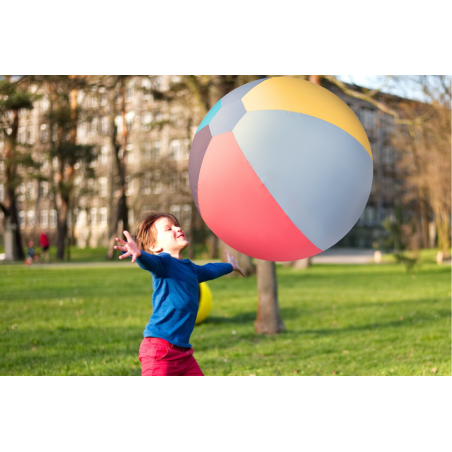 Piłka balonowa pastelowa 85 cm / Akson