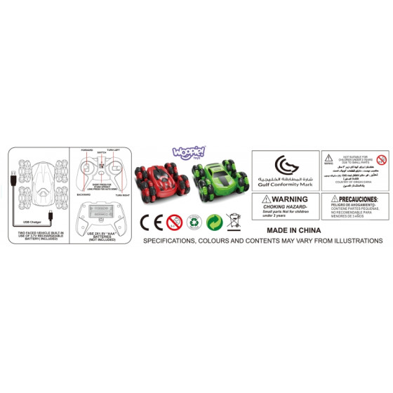 Zdalnie sterowane auto RC 360 / Woopie