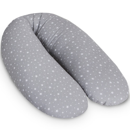 Poduszka ciążowa Multi Grey stars / Ceba Baby