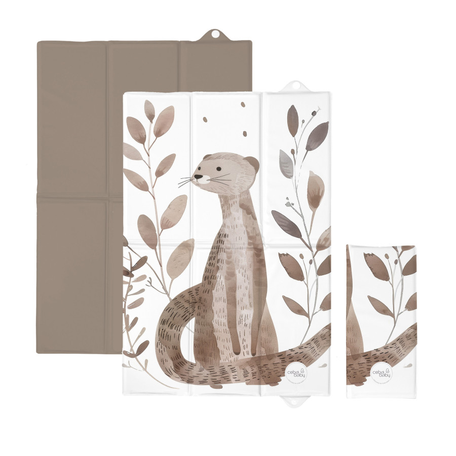 Składana mata do przewijania 40x60 cm Clever Otter / Ceba Baby