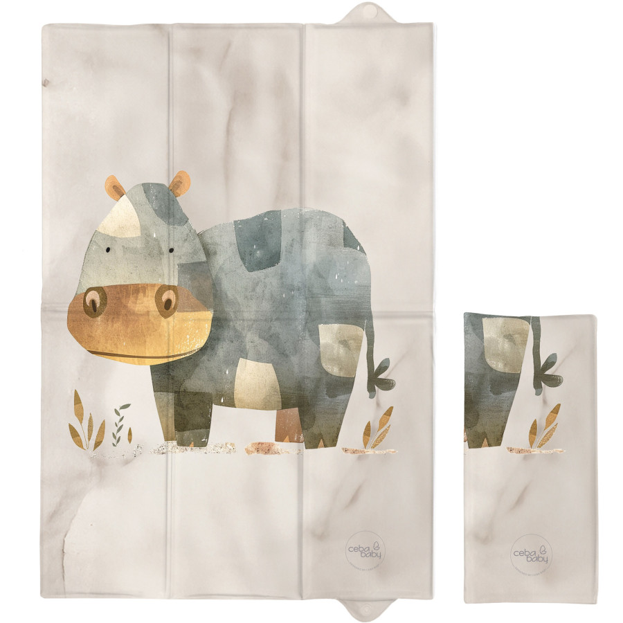 Składana mata do przewijania 40x60 cm Cosy Hippo / Ceba Baby Składana mata do przewijania 40x60 cm Cosy Hippo / Ceba Baby