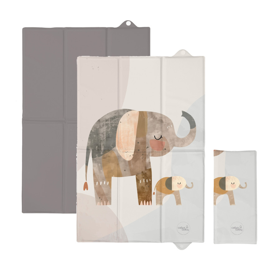 Składana mata do przewijania 40x60 cm Elephant Family / Ceba Baby