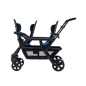 Wózek spacerowy do żłobka Lidoo Revers Blue 4-osobowy / Familidoo