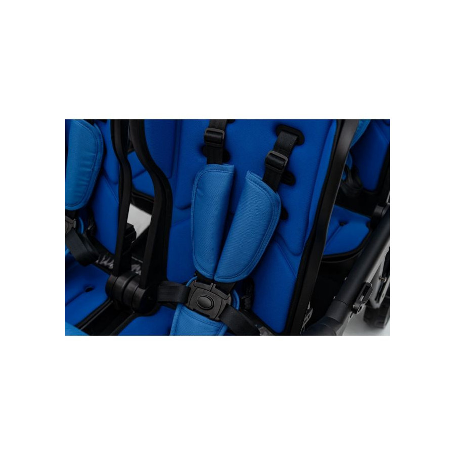 Wózek spacerowy do żłobka Lidoo Revers Blue 4-osobowy / Familidoo