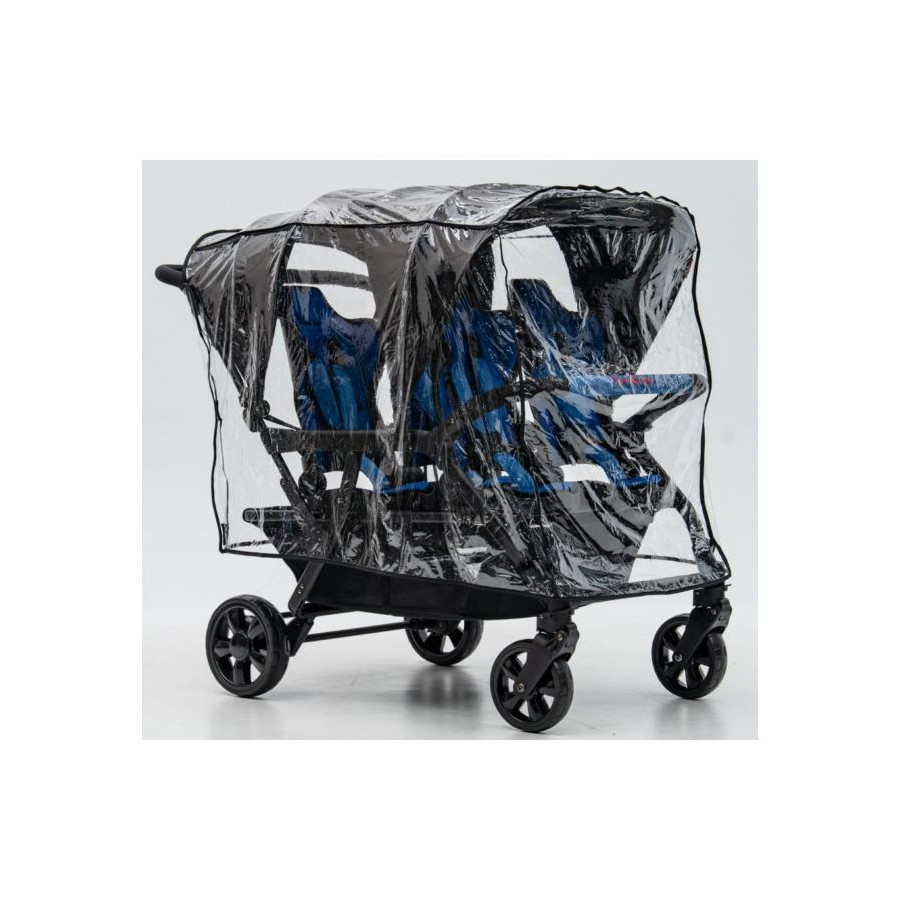 Wózek spacerowy do żłobka Lidoo Revers Blue 4-osobowy / Familidoo