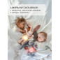 Szumiący królik 5w1 z lampką Różowy / Szumisie