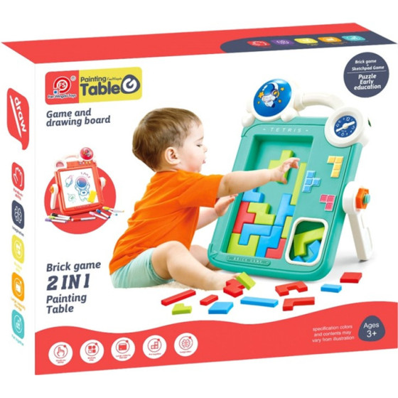 Dwustronna tablica 2w1 Tetris / Woopie
