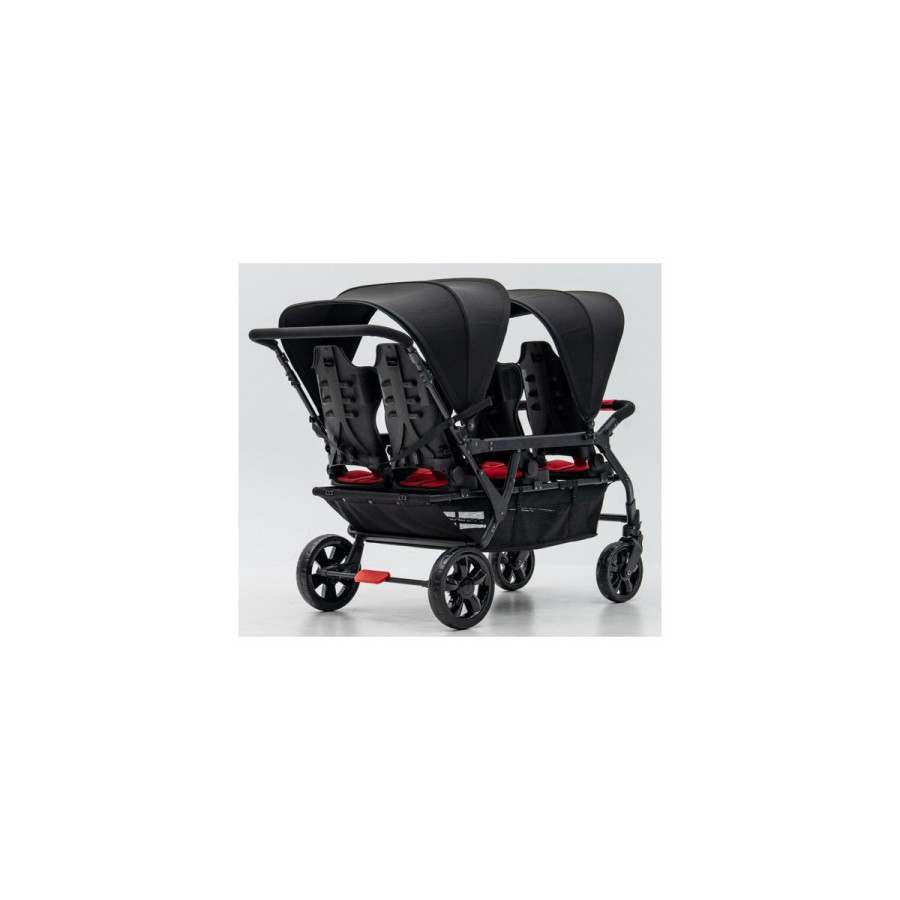 Wózek spacerowy do żłobka Lidoo Revers Blue 6-osobowy / Familidoo
