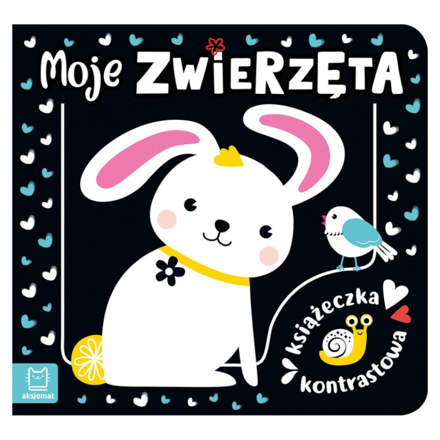 Książeczka kontrastowa Moje zwierzęta / Aksjomat Książeczka kontrastowa Moje zwierzęta / Aksjomat