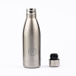 Butelka termiczna Triple cool 350 ml Metallic silver / Cool Bottles