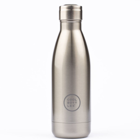 Butelka termiczna Triple cool 350 ml Metallic silver / Cool Bottles