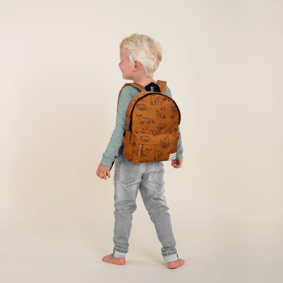 Plecak dla dzieci Beasties brown / Kidzroom