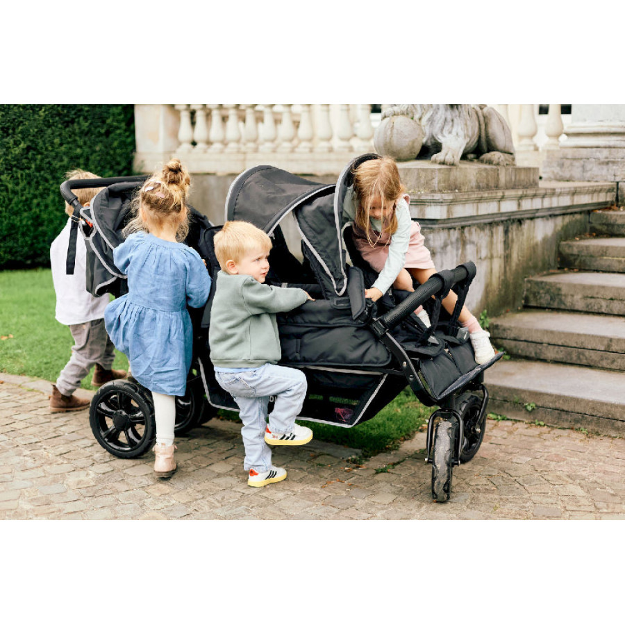 Wózek 4-osobowy do żłobka Quadruple / Childhome