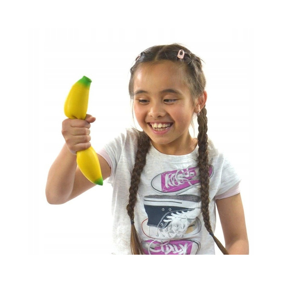 Gniotek banan antystresowy 20 cm / Baumann