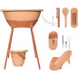 Zestaw kąpielowy 8 el. Spiced copper / Luma