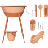 Zestaw kąpielowy 8 el. Spiced copper / Luma