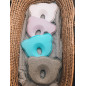 Poduszka z dziurką B-Cosy Szara / BoJungle Poduszka z dziurką B-Cosy Szara / BoJungle