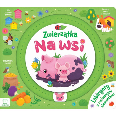 Labirynt z ruchomymi elementami Zwierzątka na wsi / Aksjomat