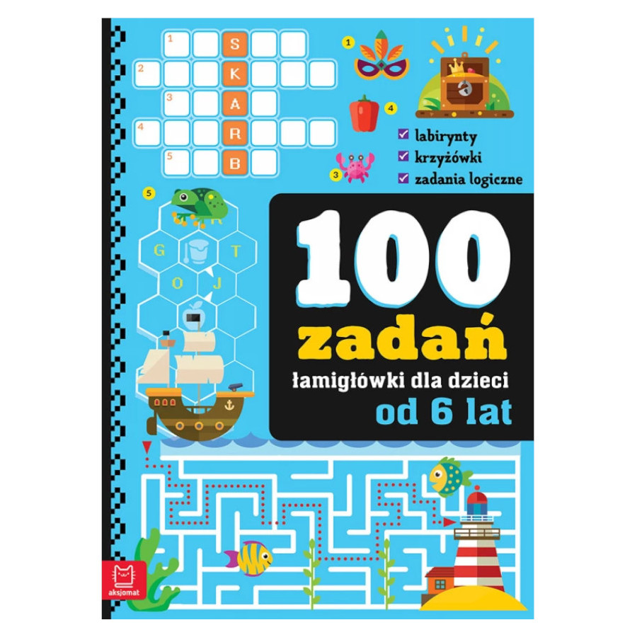 100 zadań dla dzieci od 6 lat / Aksjomat 100 zadań dla dzieci od 6 lat / Aksjomat
