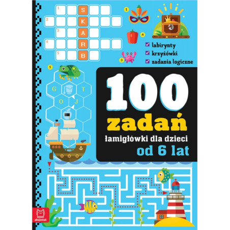 100 zadań dla dzieci od 6 lat / Aksjomat