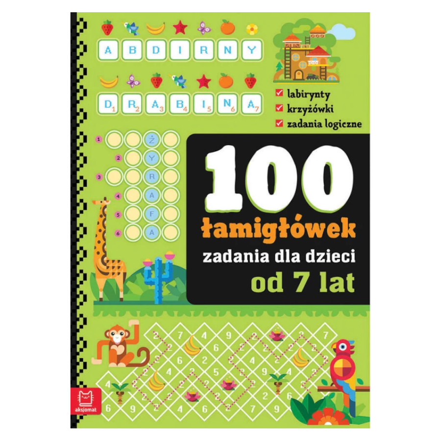 100 zadań dla dzieci od 7 lat / Aksjomat