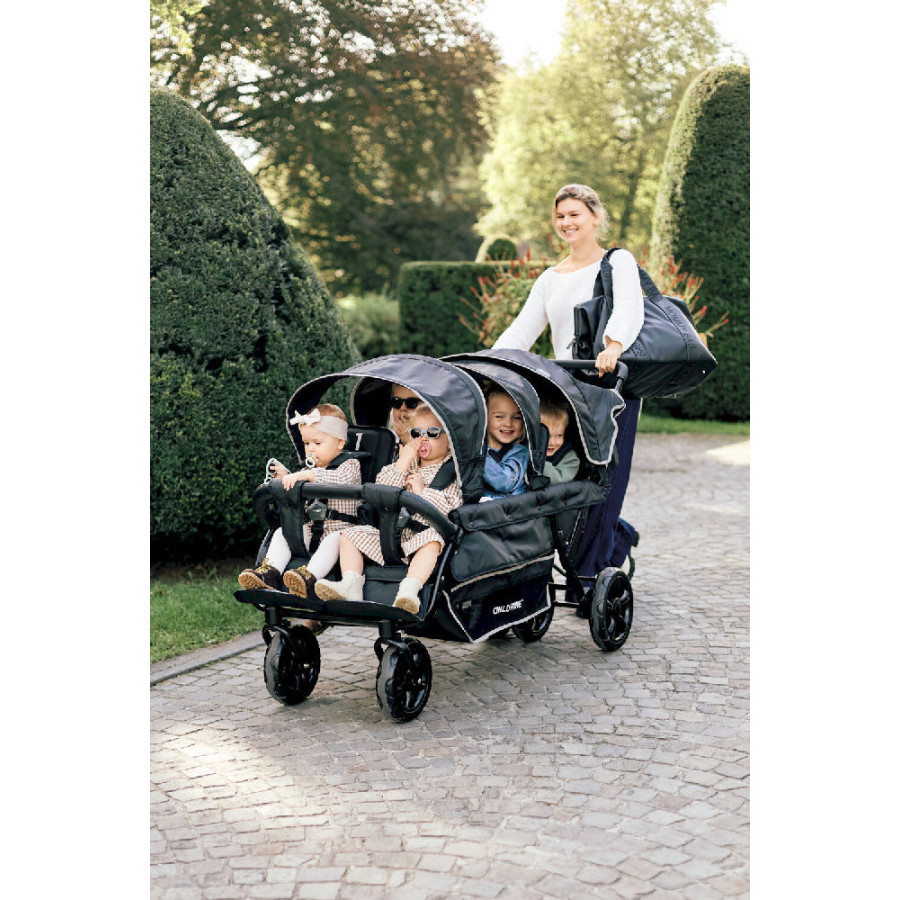 Wózek 6-osobowy do żłobka Sixseater Autobrake / Childhome