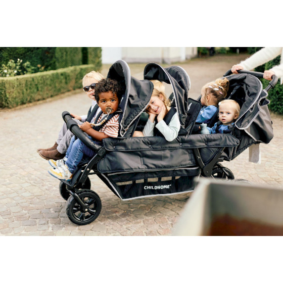 Wózek 6-osobowy do żłobka Sixseater Autobrake / Childhome
