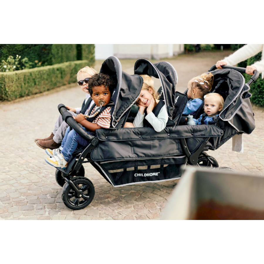 Wózek 6-osobowy do żłobka Sixseater Autobrake / Childhome