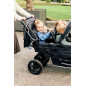 Wózek 6-osobowy do żłobka Sixseater Black / Childhome