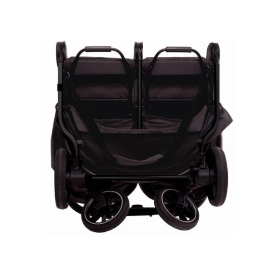 Wózek dla bliźniaków Easy Twin 3S Black / Baby Monsters