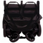 Wózek dla bliźniaków Easy Twin 3S Black / Baby Monsters