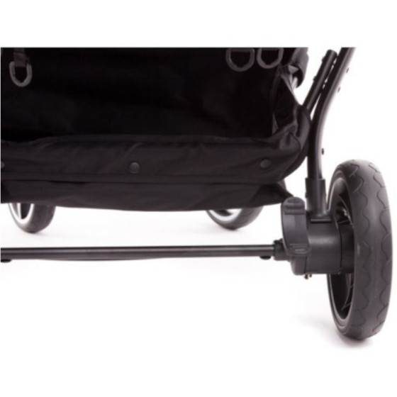 Wózek dla bliźniaków Easy Twin 3S Black / Baby Monsters