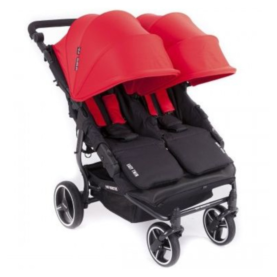 Wózek dla bliźniaków Easy Twin 3S Rouge / Baby Monsters Wózek dla bliźniaków Easy Twin 3S Rouge / Baby Monsters