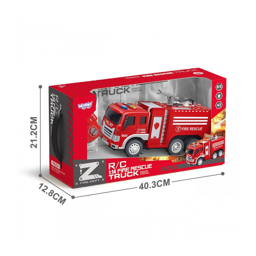 Zdalnie sterowany wóz strażacki RC / Woopie