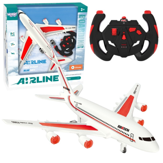 Zdalnie sterowany samolot pasażerski Airline / Woopie